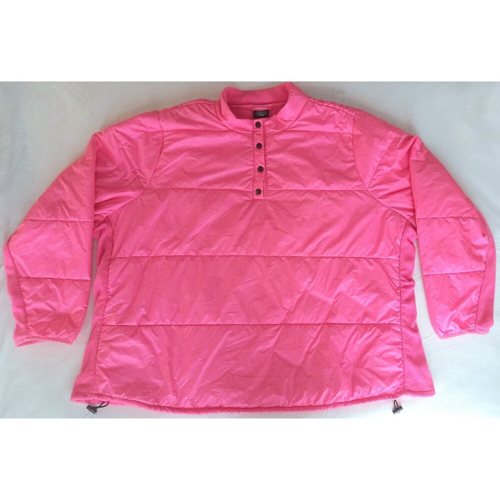Torrid Pink Puffer Active Pullover size 22-24